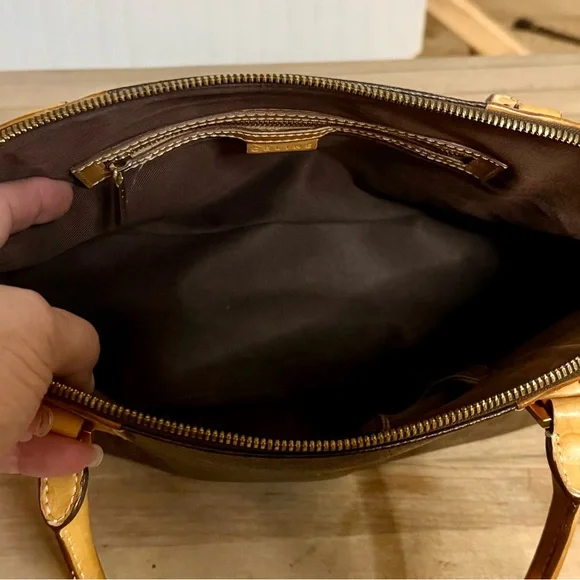 Celine Brown and Tan Handbag - Picture 15 of 15